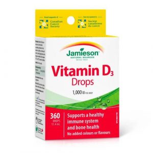 Jamieson Vitamin D3 1000 IU Drops